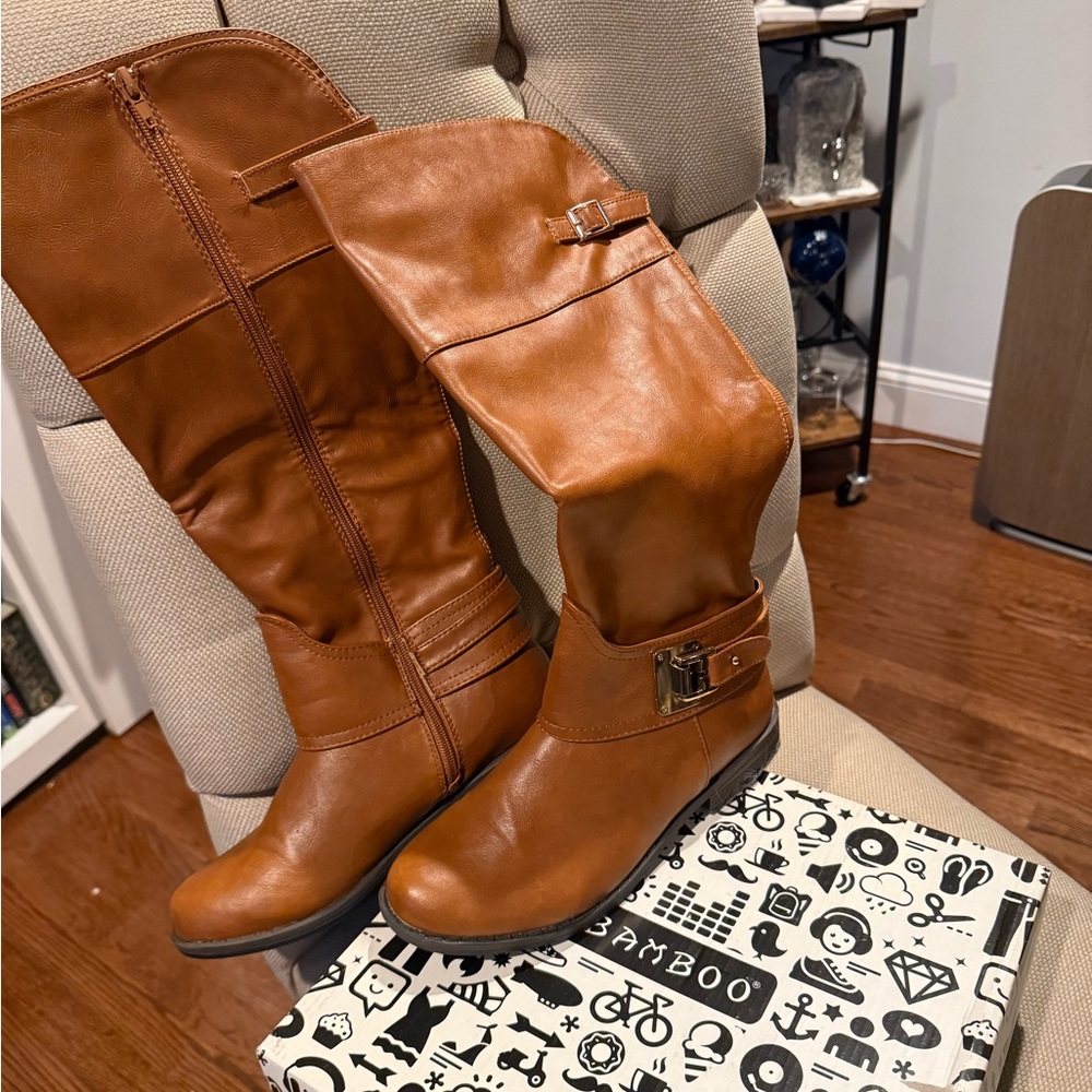 BAMBOO CHNCRP Knee-High Boots